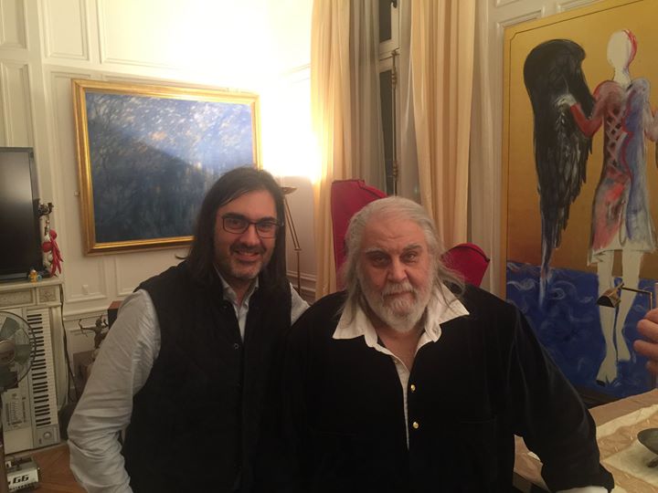 A great encounter! <br>After my last performance in Paris with the...