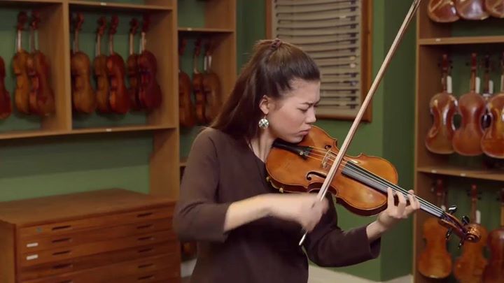 Watch violinist Claire Wells play Debussy on lot 281 from our March online sale - an important...