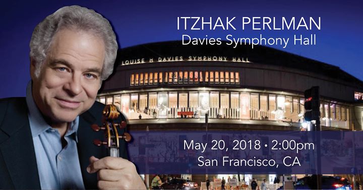 See Itzhak Perlman in concert with the San Francisco Symphony at the Davies Symphony Hall in San...